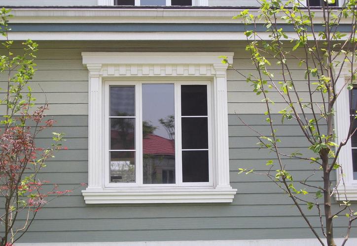 外墙白色窗框图片（外墙白色窗套效果图大全）-图2