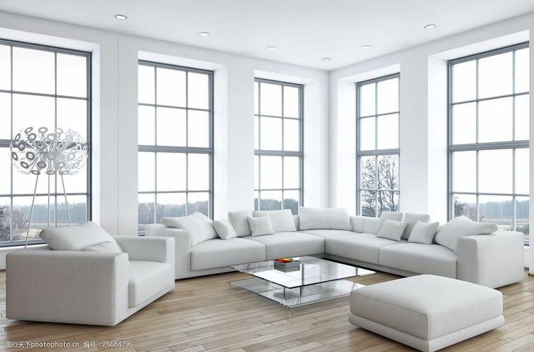 白色主题设计房子（白色主题客厅图片）-图3
