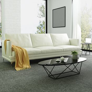 白色家具沙发（白色沙发优点）-图2