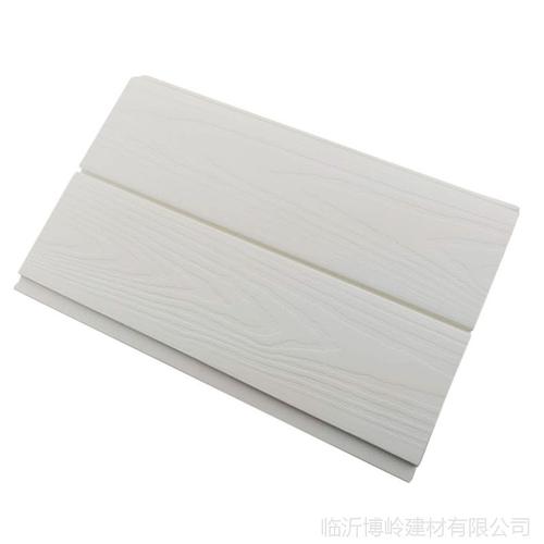 白色生态木白色墙面（白色生态木板）-图3