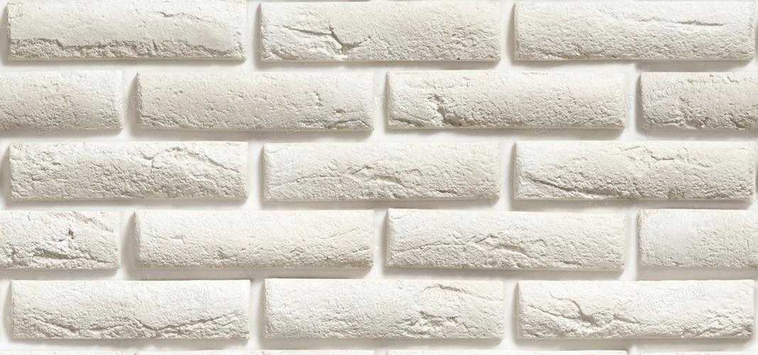 白色砖墙壁纸（白色砖墙壁纸 背景墙）-图3