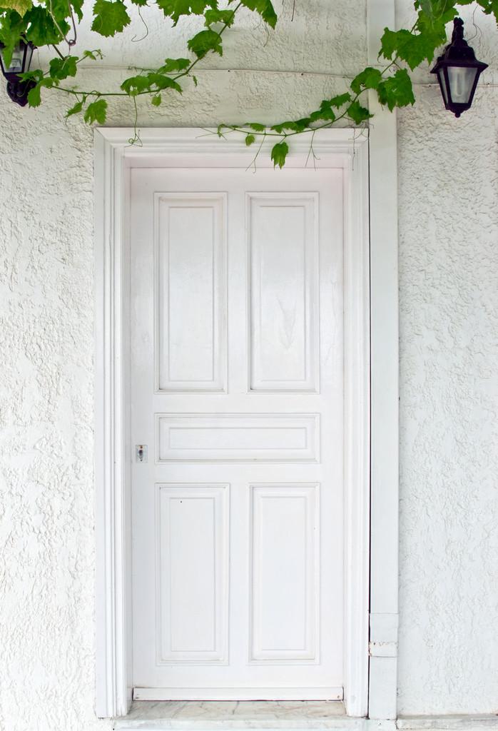 白色的门背景（白色的门背景图片）-图2