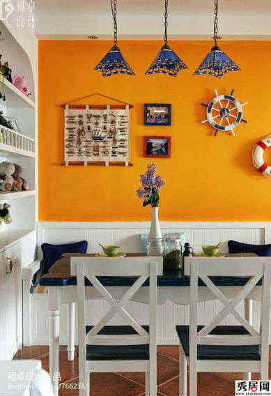 白色客厅橙色餐厅（白色客厅橙色餐厅好看吗）-图2