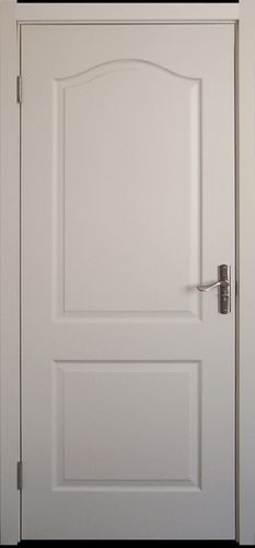 门边刷成白色（门上喷的白色油漆怎么去掉）-图3