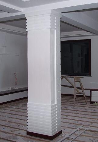 客厅柱子白色（客厅的柱子）-图2
