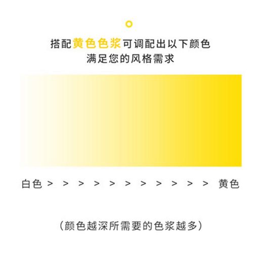 调颜色白色黄色（调色 白色）-图3