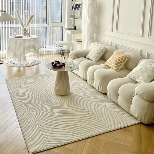 白色沙发配什么地毯（白色沙发配什么沙发垫好看）-图3