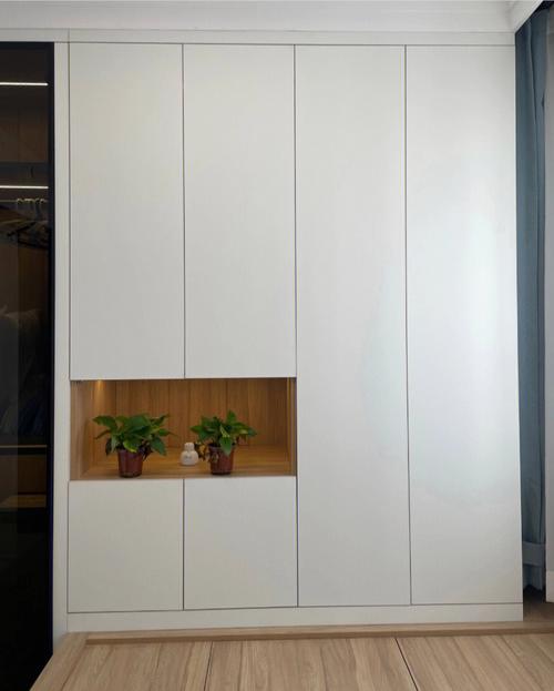 柜子白色门板（柜子白色门板图片）-图2